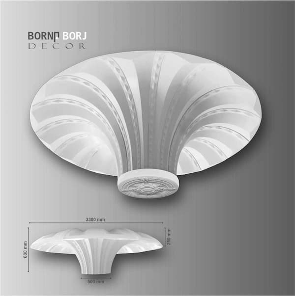 Domes Ceiling, سقف گنبدی پلی یورتان,  Domes Ceiling, Ring Ceiling, قاب لوستر حاشیه دار, قاب لوستر طرحدار دایره ای و گنبدی, گنبدهای کلاسیک, گنبدهای پیش ساخته, گنبد سقفی, روش چسباندن گچبری, اجرای گچبری پیش ساخته, چسباندن گچبری پیش ساخته دور لوستری اصفهان, دورلامپی گچی جدید, قیمت دور لامپی پیش ساخته, قیمت دورلامپی آماده, قیمت گچبری دور لوستر, قیمت گل سقفی پیش ساخته, قیمت گل سقفی گچی, گچ کاری دور لامپی, گچبری دور لامپی ساده, گچبری دور لوستر, گچبری دور لوستر جدید, لیست قیمت گل سقفی پی وی سی,  قاب لوستر زینتی, قاب لوستر پلی یورتان, قاب لوستر دایره ای طرح برجسته, قاب لوستر ستاره ای, قاب لوستر مربعی